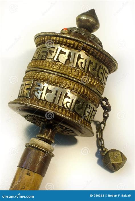Tibetan Prayer Wheel stock image. Image of wheel, tibetan - 250363