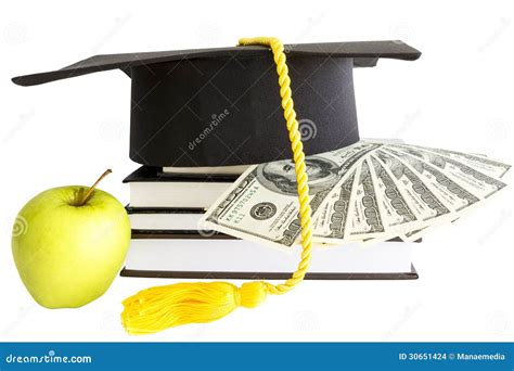 Money and books for school stock photo. Image of read - 30651424