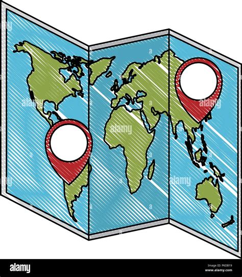 Pin in Map Illustration 的图像结果