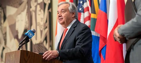 联合国秘书长古特雷斯2020年新年致辞 | 联合国新闻