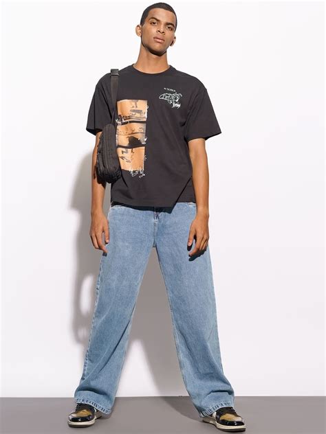 FREAKINS Men Blue Straight Fit High-Rise Jeans - Price History