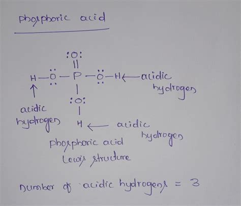 H3po4 Lewis Structure Meta Phosphoric Acid ACS ChemieR