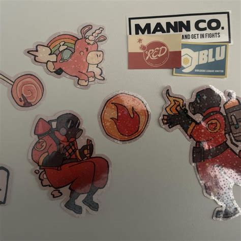 Image result for Sticker Pyro Tf2