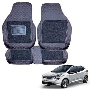 Autokaar 7D Bucket Universal Car Foot Mat Dual Layer Leather Mat ...