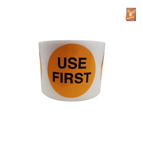 Use First Label- Orange - Yashtech