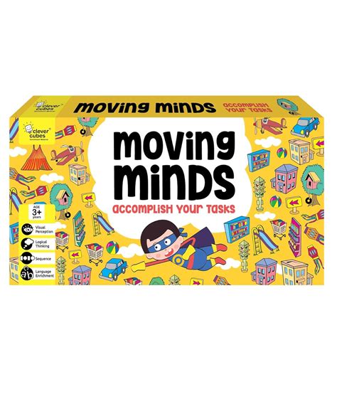 Buy Clever Cubes Moving Minds | Learning Fun Activity Games for Kids ...