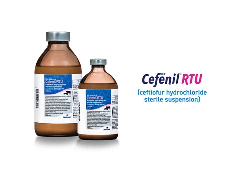 Cefenil® RTU (ceftiofur hydrochloride sterile suspension) | Norbrook