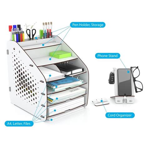Furnia Herb Desk Organizer - Large - White | Michaels