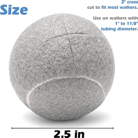 4PCS - Walker Glide Balls Precut Walker Tennis Balls for Furniture Legs ...