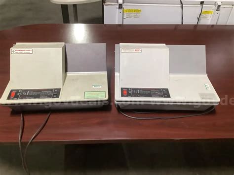 2 - Scantron OMR Test Scoring Machines. | GovDeals