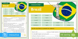 Homework Cloze Procedure Week 2 New Zealand 3rd/4th Class