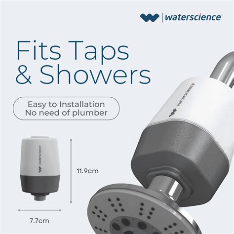 Hard Water Filter for Shower and Tap - CLEO Shower and Tap Filter ...