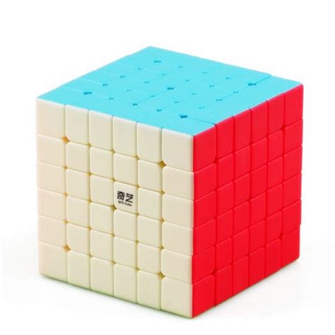 CuberSpeed QiYi Qifan S 6x6 Stickerless Bright Magic Cube MoFangGe MFG ...