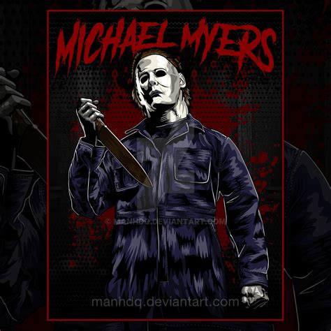 Michael Myers Halloween Digital Drawing Art by manhdq on DeviantArt