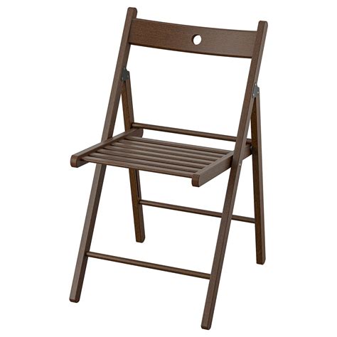 FRÖSVI folding chair, brown - IKEA