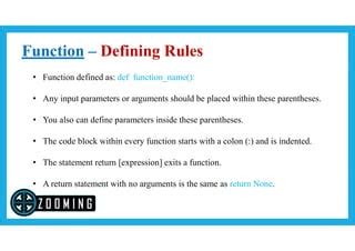 Image result for Python Syntax Declare Function