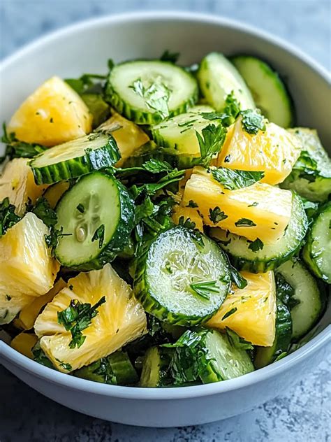 Ultimate Pineapple Cucumber Salad: Deliciously Refreshing Recipe