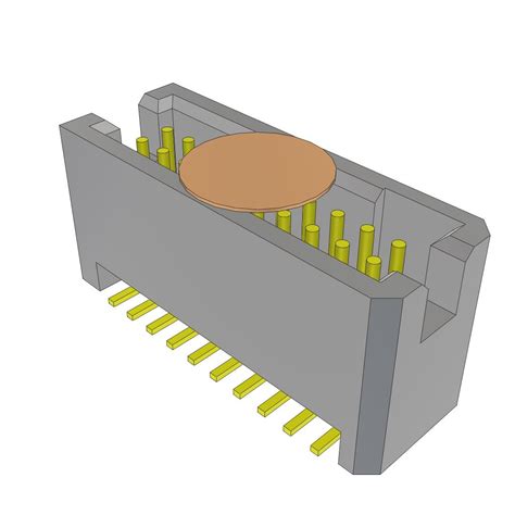 TFM-110-12-S-D-K-TR EDA | CAD 3D Model Download | Digikey