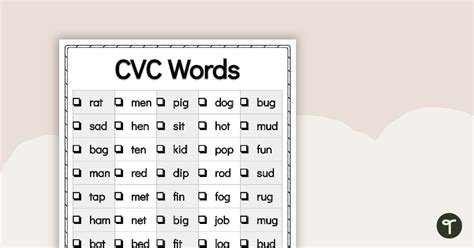 CVC Words Reading Grade 2 的图像结果