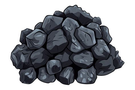 Coal Clipart Graphic by Illustrately · Creative Fabrica