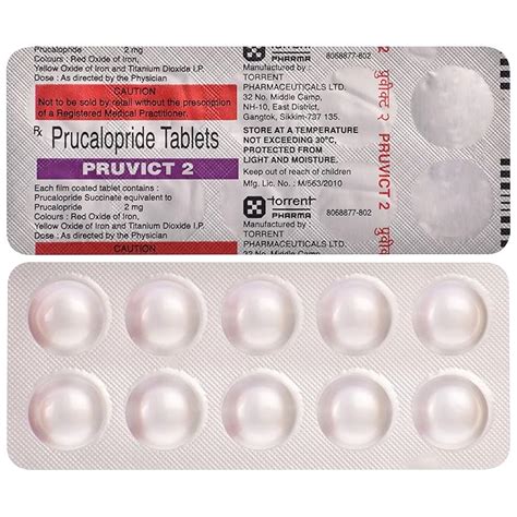 Pruvict 2 - Strip of 10 Tablets : Amazon.in: Health & Personal Care