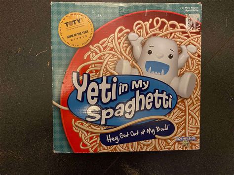 Yeti in my Spaghetti | TherapyGameXchange