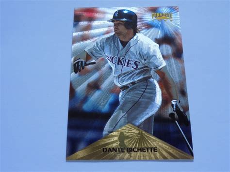 1996 Pinnacle Starburst Dante Bichette Card #3 of 100 | eBay