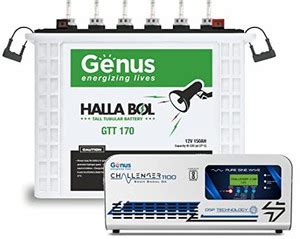 Genus 60 Months Warranty Tubular Inverter Battery Price in India - Buy ...