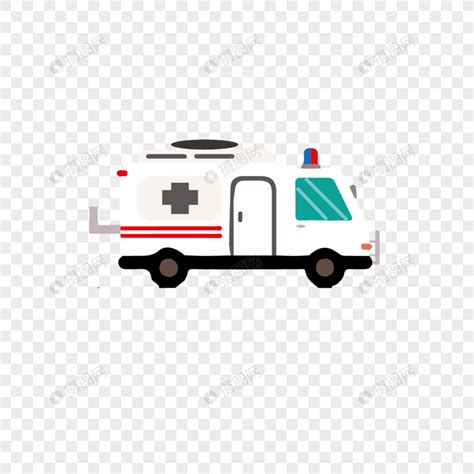 救护车元素素材下载-正版素材400255816-摄图网