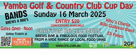 Bands Brews & BBQs Yamba Golf & Country Club Race Day, 273 Powell St ...