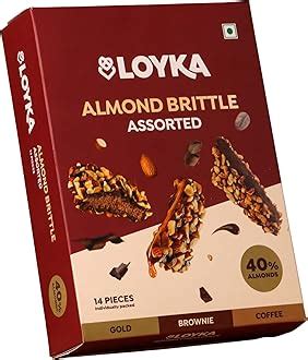 Amazon.in: Loyka: Almond Brittle