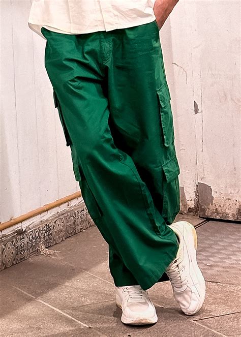 Parachute Pants For Men | Olive Green | Parachute Pants | PRONK – pronk.in