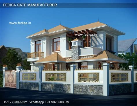 Gate Wall Design Modern Fence Gate Design Sliding Grill Gate Double ...