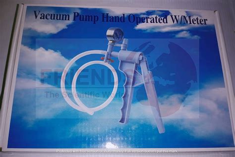 HAND OPERATED VACCUM PUMP W/METER : Amazon.in: Industrial & Scientific