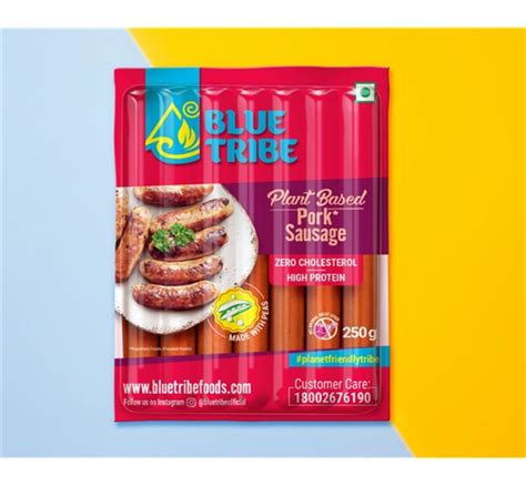 Best Blue Tribe Plant Based Vegan Spicy Pork Sausage Online
