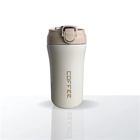 Buy YELONA 400ML Dual Drink Vacuum Insulated Tea Coffee Tumbler Flask ...