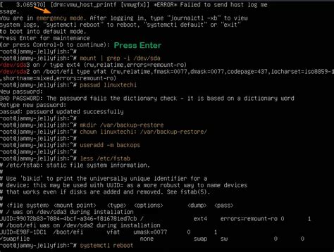 Image result for Emergency Boot Linux