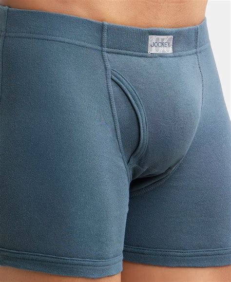 Buy Super Combed Cotton Rib Solid Boxer Brief with Ultrasoft and ...