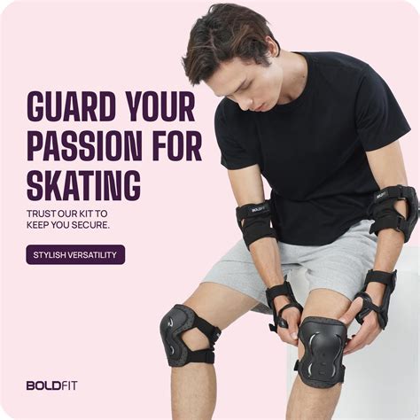 Cycling Safety Kit ( Knee, Elbow, Wrist Guard ) – Boldfit
