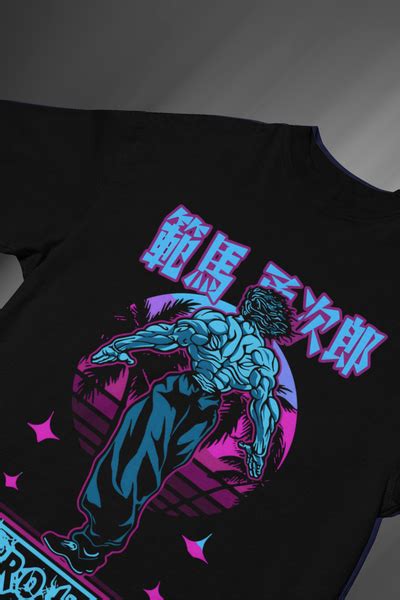 Yujiro Hanma / Baki / Oversize T-shirt Unisex – Arienai