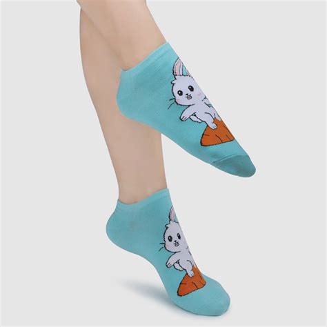Honey Bunny Sneaker Socks-Sky Blue – Next2Skin.in