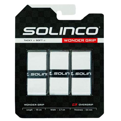 Buy Solinco Wonder Overgrip Pack of 3 - White online at Best Price in ...