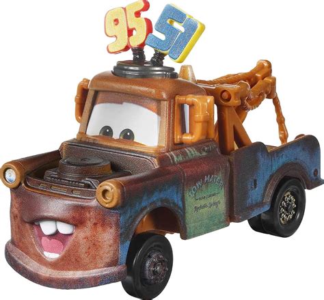 Buy Disney Cars Toys Pixar Cars Die-Cast Oversized Team 95 and 51 Mater ...