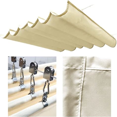 Pergola Shade Cover RetractableReplacement Awning | Ubuy India