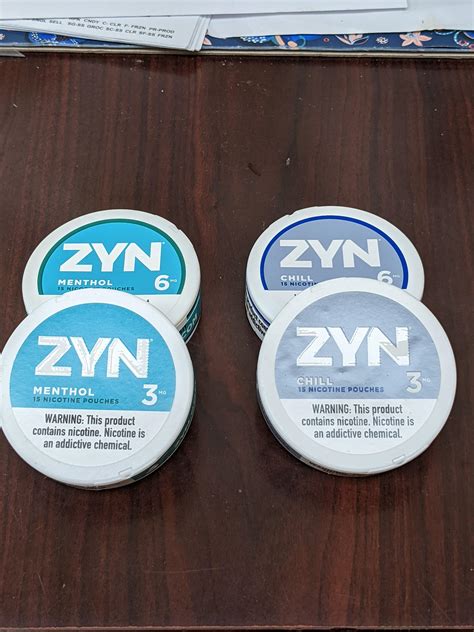 Two new ZYN flavors : r/Snus