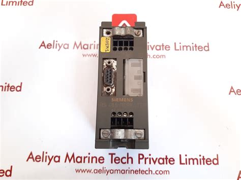 Siemens 6es7 972-0aa01-0xa0 rs 485-repeater module – Aeliya Marine Tech