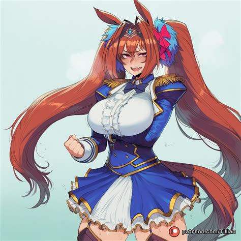Daiwa Scarlet (Uma Musume) 1 by Tillian-AI on DeviantArt