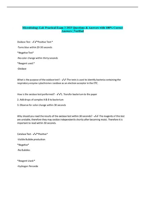 Microbiology Lab Practical Questions 的图像结果