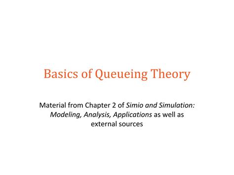 Image result for Queue Theory Basics