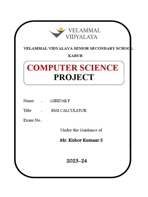 Image result for BMI Calculator Programming Project